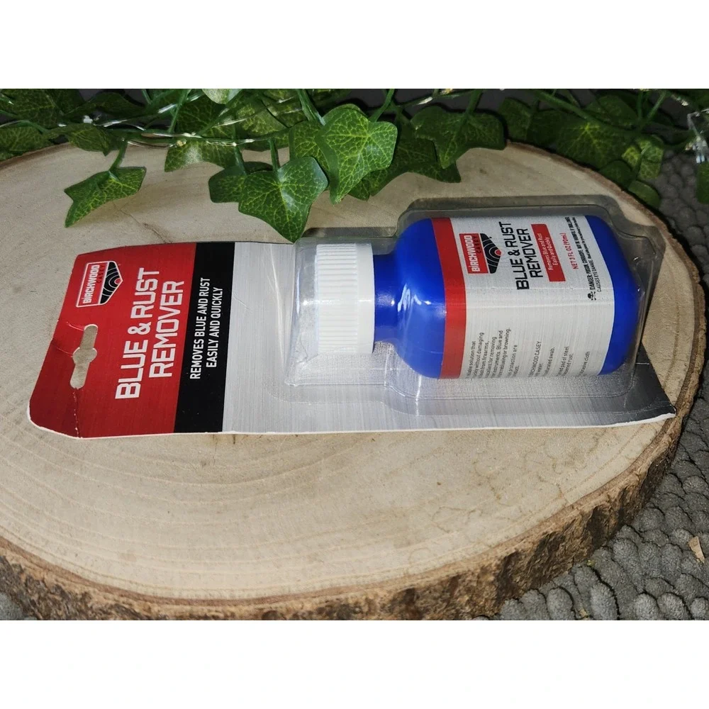 Birchwood Casey Fast Acting Blue,Rust Remover for Gun Cleaning, 3 oz ,90ml.